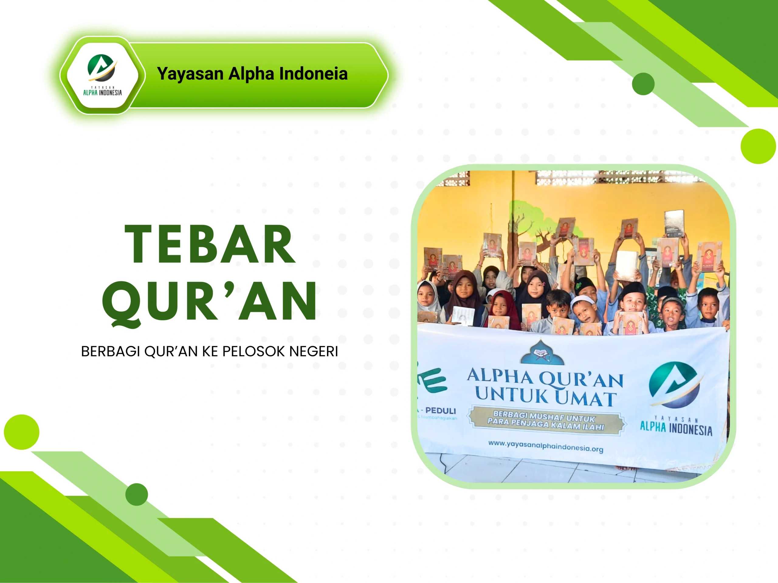 Program Tebar Al Qur’an ke Seluruh Nusantara