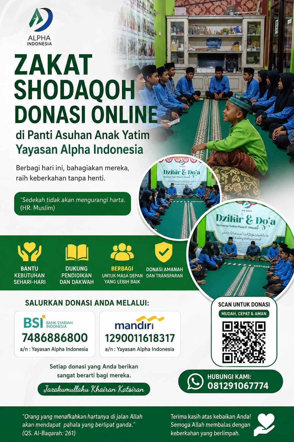Panti Asuhan Yayasan Alpha Indonesia
